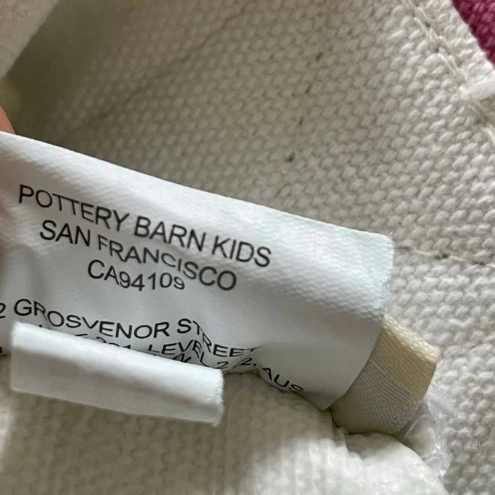 Pottery Barn Kids cotton canvas